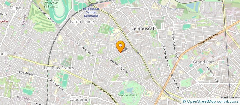 localisation de l'entreprise BEAN  LE BOUSCAT