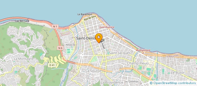 localisation de l'entreprise BEANS CONSULTING à SAINT-DENIS