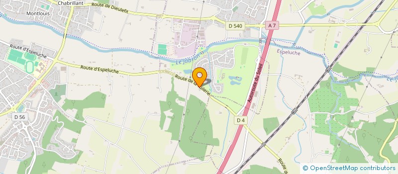 localisation de l'entreprise BEAOSKI à MONTELIMAR