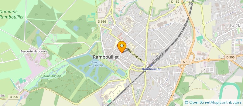 localisation de l'entreprise BEAR à RAMBOUILLET