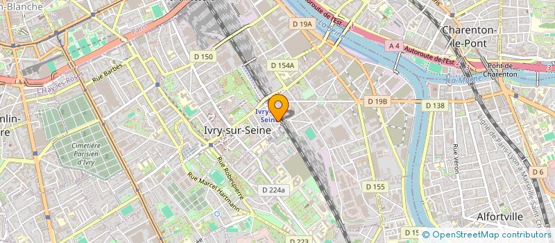 localisation de l'entreprise BEAR AUDITION à IVRY-SUR-SEINE
