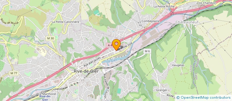 localisation de l'entreprise BEAR CESSY  RIVE-DE-GIER