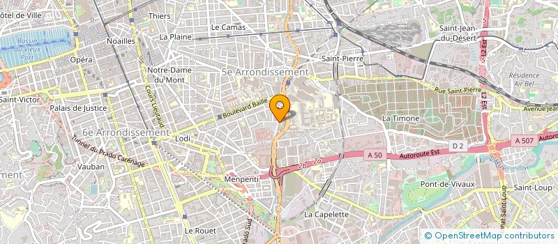 localisation de l'entreprise BEAR FIT  MARSEILLE