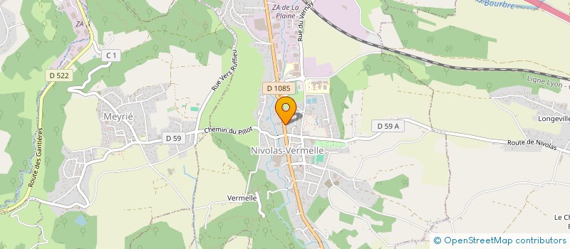 localisation de l'entreprise BEAR NIVOLAS à ECLOSE-BADINIERES