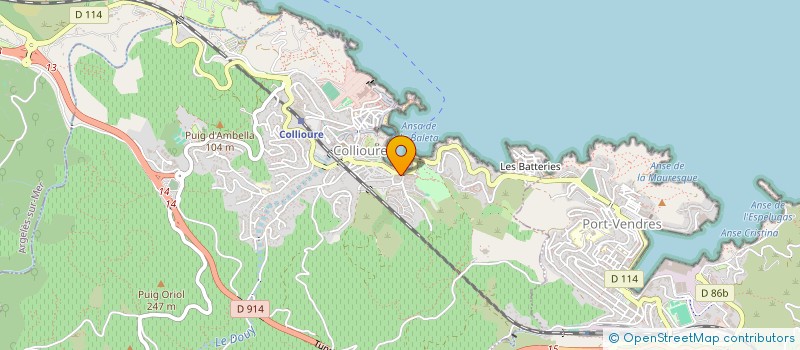 localisation de l'entreprise BEAR NOMDEDEU  COLLIOURE