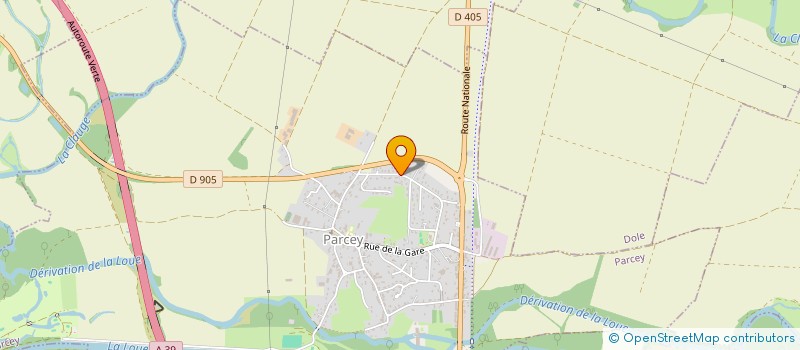 localisation de l'entreprise BEAR POLIGNY  PARCEY