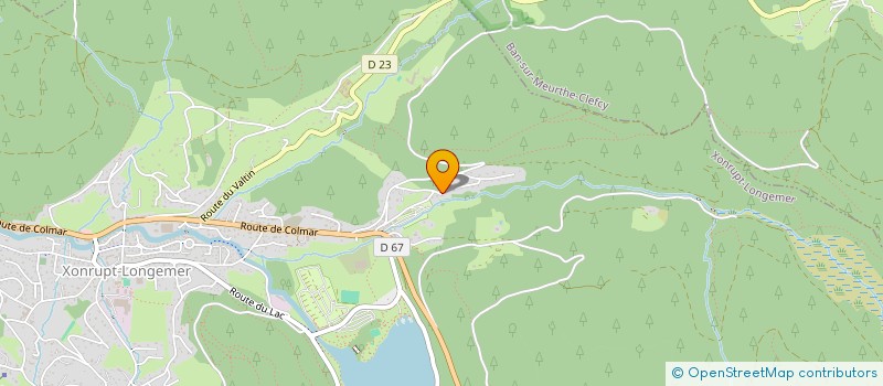 localisation de l'entreprise BEAR SAINT LEONARD  XONRUPT-LONGEMER