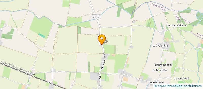 localisation de l'entreprise BEAR SPORT COMPETITION à LOIRE-AUTHION