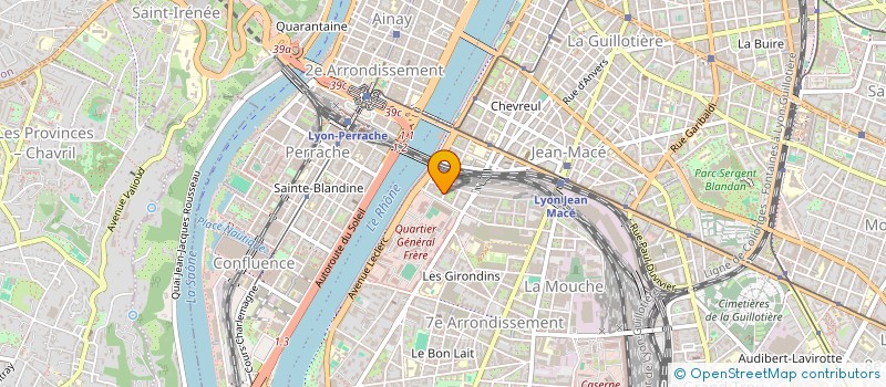 localisation de l'entreprise BEAR STATION  LYON