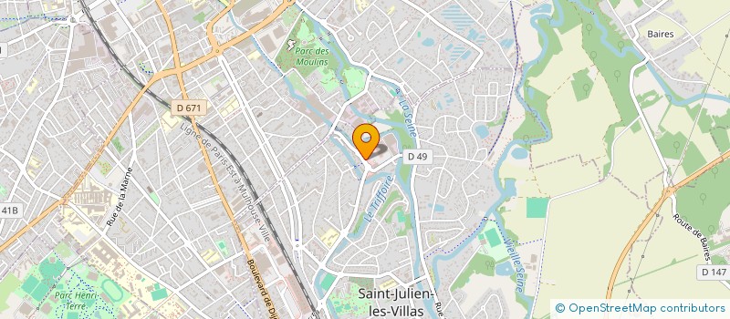 localisation de l'entreprise BEAR TROYES DANTON à SAINT-JULIEN-LES-VILLAS