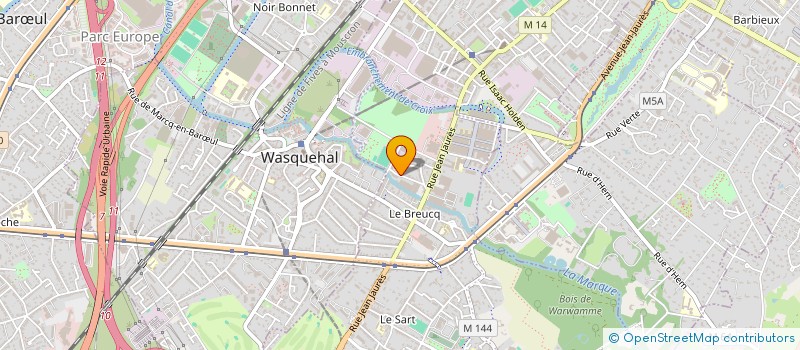 localisation de l'entreprise BEARDINKREW à VILLENEUVE-D'ASCQ