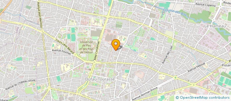 localisation de l'entreprise BEARN BIGORRE CLIMATISATION à PAU