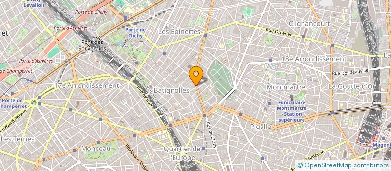 localisation de l'entreprise BEARN BIGORRE VIDEOPOLE  PARIS