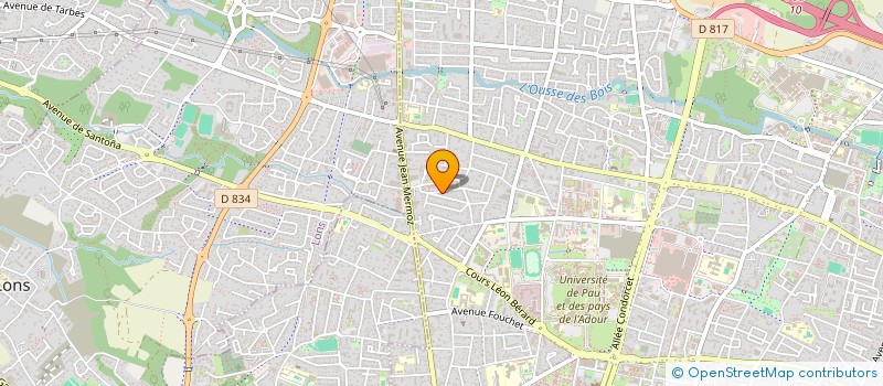 localisation de l'entreprise BEARN CONFORT ISOLATION à PAU