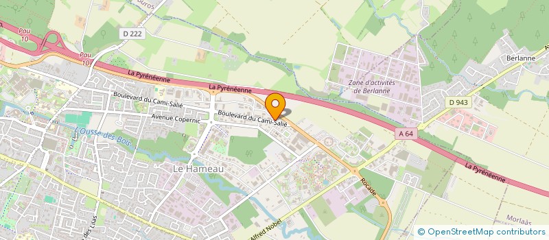 localisation de l'entreprise BEARN FERMETURE ELECTRICITE à PAU