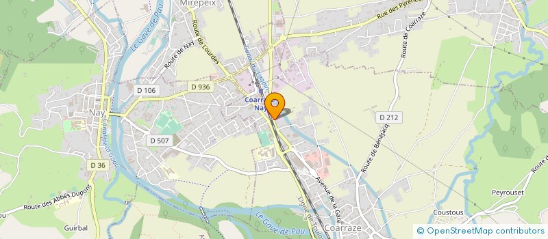 localisation de l'entreprise BEARN MEDICAL SERVICE à COARRAZE