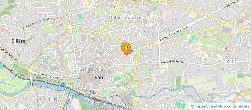 localisation de l'entreprise BEARN PARENTS D'ELEVES  PAU