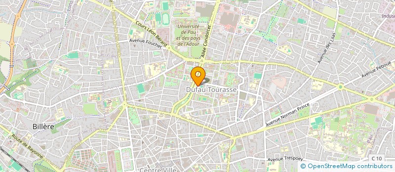 localisation de l'entreprise BEARN PATRIMOINE à PAU