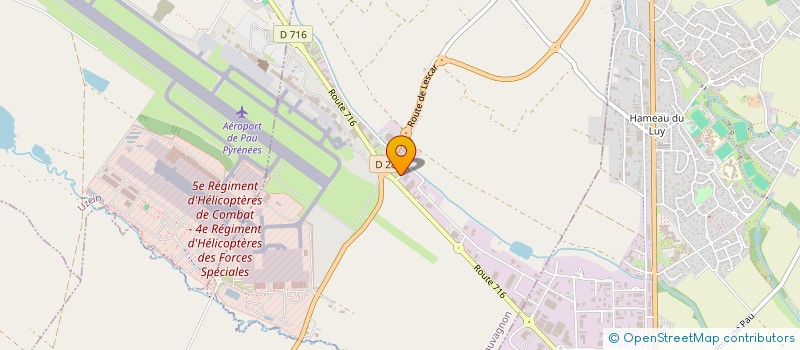 localisation de l'entreprise BEARN PAVILLONS  SAUVAGNON