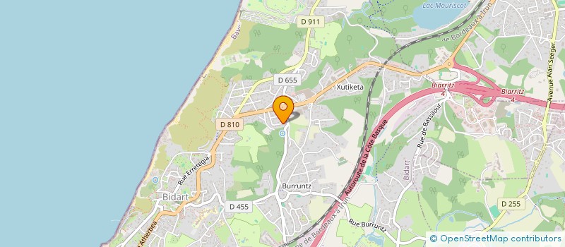 localisation de l'entreprise BEARN PAYS BASQUES PECHES SPORTIVES à BOUCAU