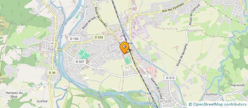 localisation de l'entreprise BEARN PHOTO  NAY