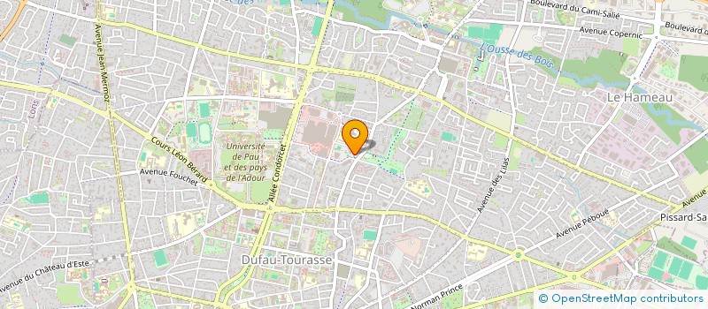 localisation de l'entreprise BEARN-RUSSIE à PAU