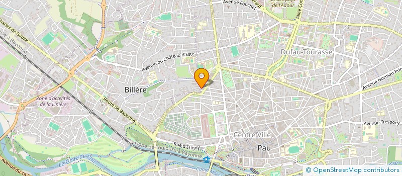 localisation de l'entreprise BEARN SERVICE EMPLOI à PAU