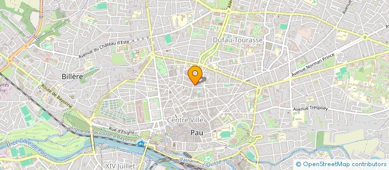 localisation de l'entreprise BEARN SERVICES à PAU