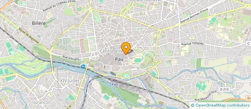 localisation de l'entreprise BEARN STATIC GROUP à PAU