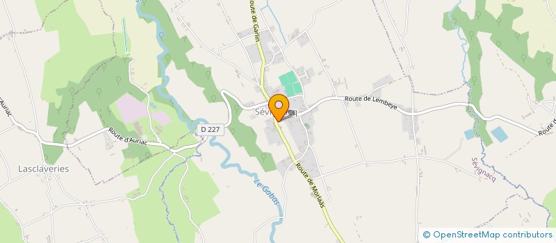 localisation de l'entreprise BEARN TAXI  SAINT-JAMMES