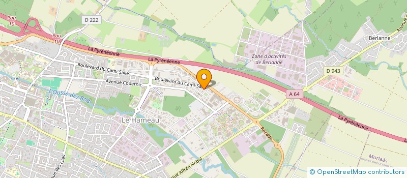 localisation de l'entreprise BEARN URGENCE DEPANNAGE à PAU