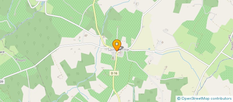 localisation de l'entreprise BEARNAIS FILTRATION ET EMBOUTEILLAGE  SAINT-FERME