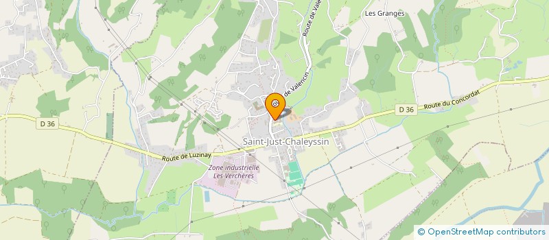 localisation de l'entreprise BEARS BASKETBALL  SAINT-JUST-CHALEYSSIN