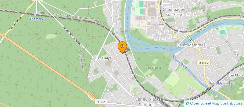 localisation de l'entreprise BEARSCYCLES  MORET-LOING-ET-ORVANNE