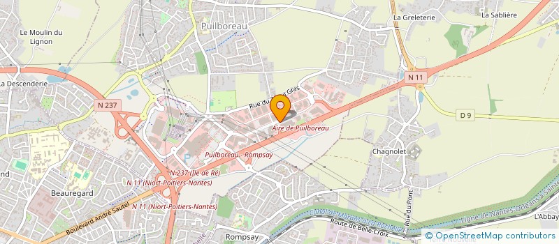 localisation de l'entreprise BEASSIST17  PUILBOREAU