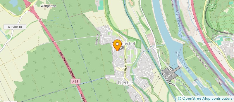 localisation de l'entreprise BEATER à KEMBS