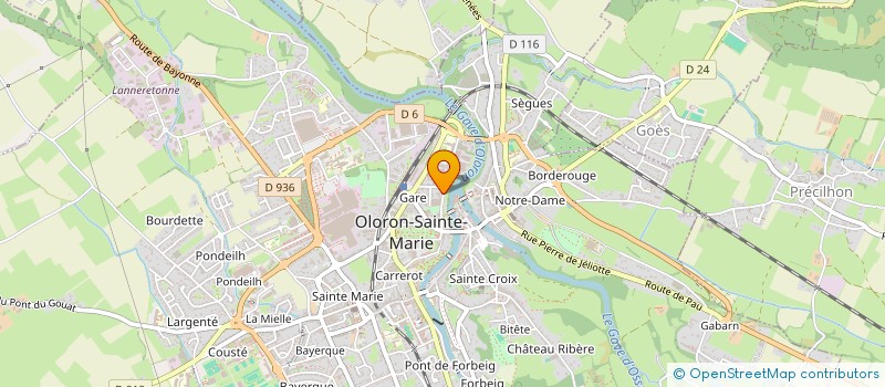localisation de l'entreprise BEATEX PROD à OLORON-SAINTE-MARIE