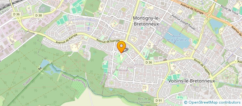 localisation de l'entreprise BEATINGS à MONTIGNY-LE-BRETONNEUX