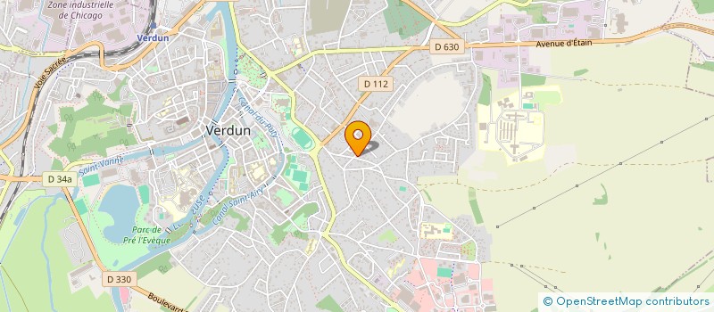 localisation de l'entreprise BEATITUDOFI  VERDUN
