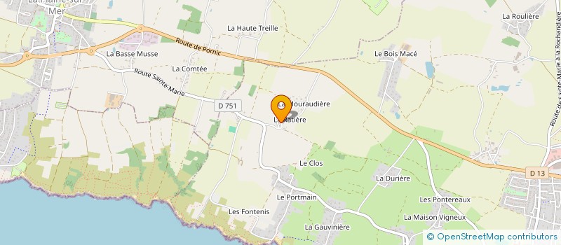 localisation de l'entreprise BEATRAINING ACADEMY  PORNIC