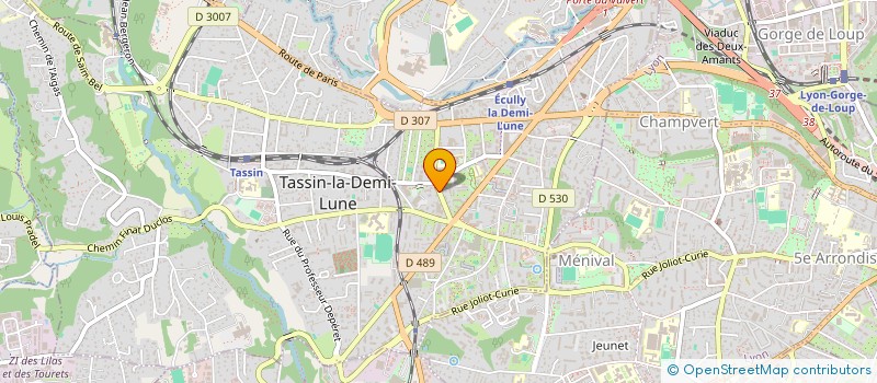 localisation de l'entreprise BEATRICE  TASSIN-LA-DEMI-LUNE