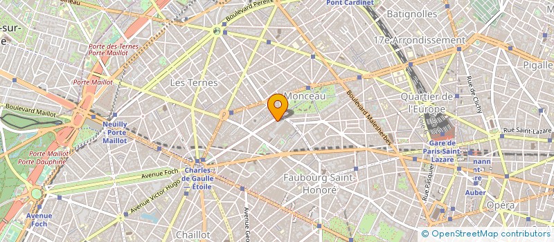 localisation de l'entreprise BEATRICE à PARIS