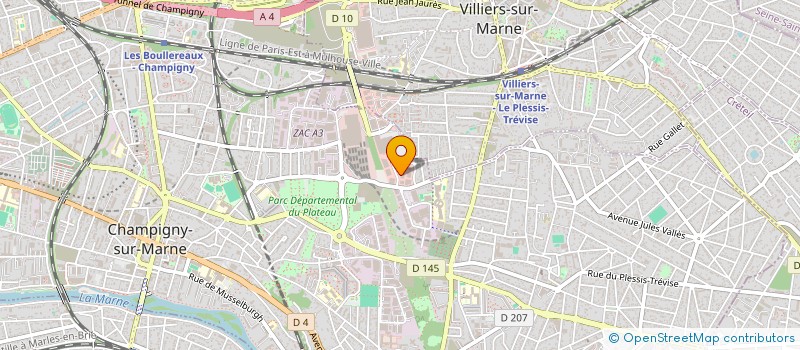 localisation de l'entreprise BEATRICE  VINCENNES