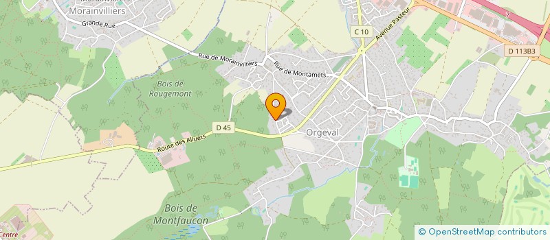 localisation de l'entreprise BEATRICE BLOCHET ACCESS PATRIMOINE à ORGEVAL