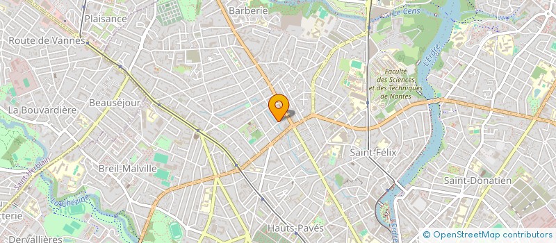 localisation de l'entreprise BEATRICE DENIS IMMOBILIER à NANTES