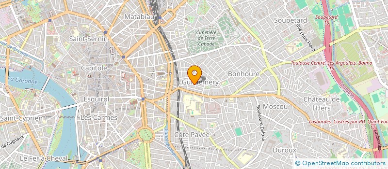 localisation de l'entreprise BEATRICE TAFANEL COMMUNICATION à TOULOUSE