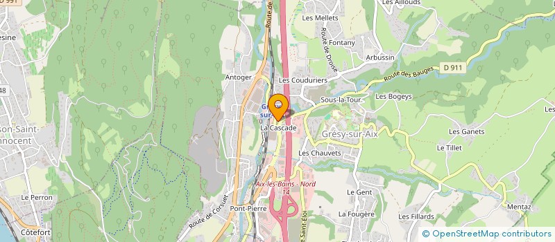 localisation de l'entreprise BEATRICE TREVISAN EXPERTISE  GRESY-SUR-AIX