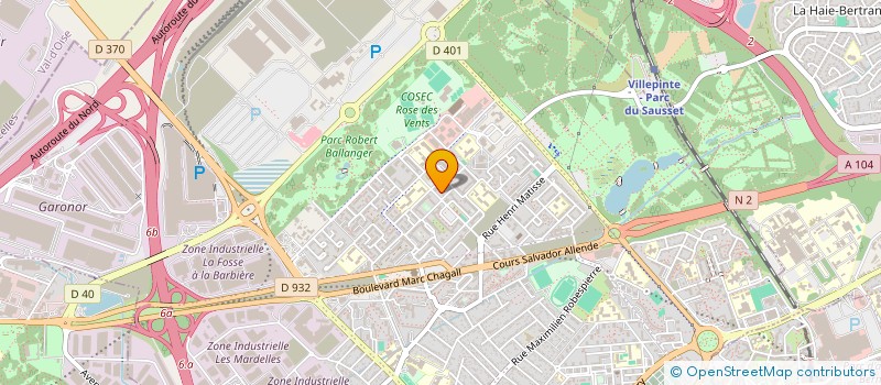 localisation de l'entreprise BEATWIN PUBLISHING  AULNAY-SOUS-BOIS