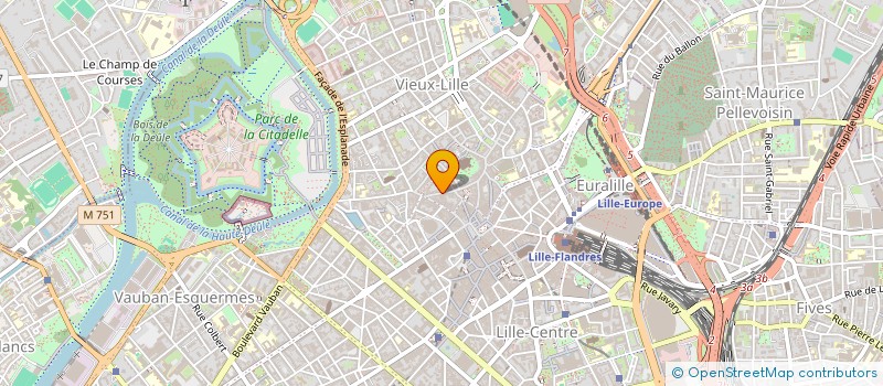 localisation de l'entreprise BEAU 52 à LILLE