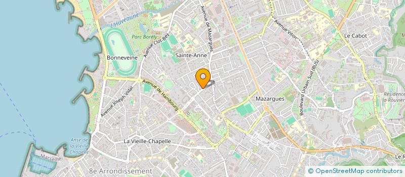 localisation de l'entreprise BEAU CHENE à MARSEILLE